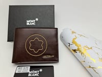بوك رجالي جلد ماركة مونت بلانك Mont Blanc