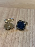 كبك دايموند فضي فاتح على ازرق لامع