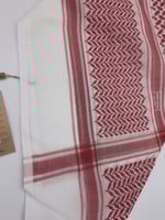 شماغ بروجيه احمر عامق SATU