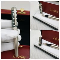 قلم كارتير سانتوس جامبو رصاصي مزخرف