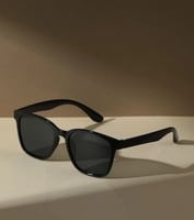 نظاره نسائيه لون رمادي على اسود