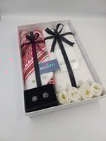 بكج : طقم هدية بوجاتي :شماغ بوجاتي قماش جيفنشي كبك...