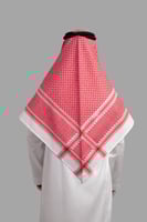 شماغ البسام المثالي احمر غامق الجديد 2024