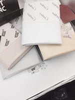 4 قطع قماش مونت بلانك صيفي (سماوي فاتح لايت سلفر ك...