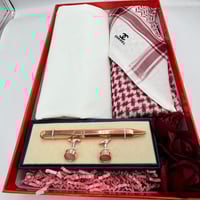 بكج شانيل: شماغ شانيل قماش جيفنشي كبك عادي ورد وتغ...