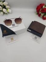 نظارة جيفشي و بوك جيفنشي لون بني