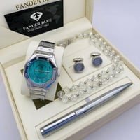 طقم ساعة وقلم وكبك وسبحة فاندر بلو 2024