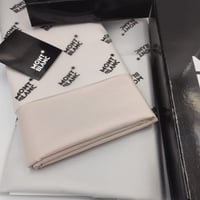 4 قطع قماش مونت بلانك صيفي (سماوي فاتح لايت سلفر ك...