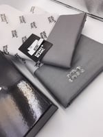 قماش مونت بلانك صيفي لون رمادي غامق رقم 2040