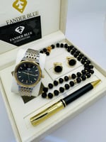 طقم ساعة وقلم وكبك وسبحة فاندر بلو 2024 - 2