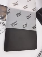 قماش مونت بلانك صيفي لون اسود رقم 2036