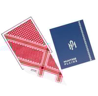 شماغ مونتري MUNTREE الجديد أحمر 2026- 23003