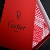 شماغ كارتير كلاسيك الرسمي الأحمر الغامق اخر اصدار...