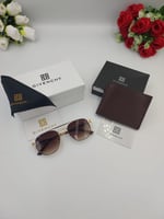 نظارة جيفشي و بوك جيفنشي لون بني