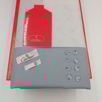 قماش كارتير لون سلفر رقم 203