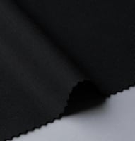 قماش اس ون S1 الشتوي راقي بـ لون اسود ملكي R06 ساد...