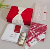 بكج السعادة 23: هدية شماغ كارتير قماش كارتير قلم و...