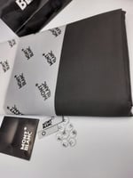 قماش مونت بلانك صيفي لون اسود رقم 2036