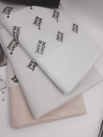 4 قطع قماش مونت بلانك صيفي (سماوي فاتح لايت سلفر ك...