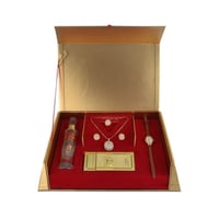 بكج :طقم ليدي سويتي عطر سلسال حلق خاتم ساعه بخاخ