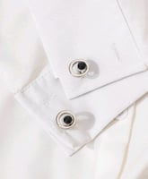 كبك فضي شكل دائري