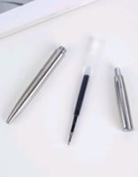 قلم جاف لون فضي