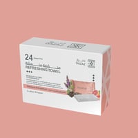 بوكس منشفة منعشة برائحة باتشولى وجريت فروت 24 حبة