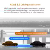 داش كام دي دي باي DDPAI-Z60 4K GPS أمامية + داخلية...