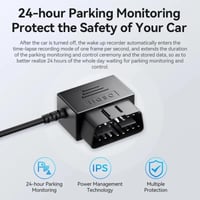 كابل AZDOME OBD موصل للكاميرا