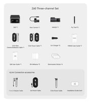 داش كام دي دي باي DDPAI-Z60 4K GPS أمامية + داخلية...