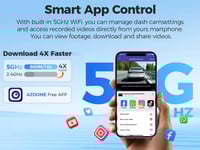 داش كام أزدوم 4K - GS63H Pro أمامية + خلفية