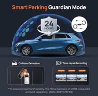 داش كام شاومي 70mai A510 امامية + خلفية