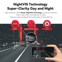 داش كام DDPAI N3 Pro أمامية + خلفية