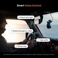 داش كام شاومي 70mai X800 4K كاميرا أمامية وخلفية