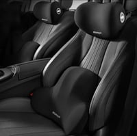 وسادة رقبة ومسند ظهر قطني للسيارة