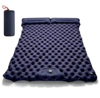 مرتبة تخييم قابلة للنفخ ، وسادة هوائية مزدوجة مقاو...