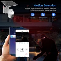 كاميرا مراقبة 4G تعمل بالطاقة الشمسية