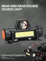 مصباح LED فائق السطوع ، قابل لاعادة الشحن