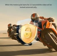 كاميرا ثنائية للدراجة النارية 1080P DVR