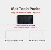 قاعدة تثبيت داش كام شاومي 70mai مع ملصق الزجاج A81...