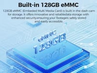 داش كام أزدوم 4K - GS63H Pro أمامية + خلفية