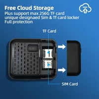 داش كام 4G -‏JC182 أمامية ، بث مباشر وتتبع