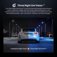 داش كام شاومي 70mai X800 4K كاميرا أمامية وخلفية