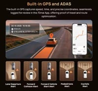 داش كام شاومي T800–41 4K premium أمامية , داخلية ،...