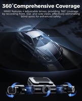 داش كام أزدوم M660-4K أمامية ، داخلية ، خلفية ، جا...