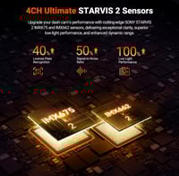 داش كام فانترو VANTRUE N5S أربع قنوات أمامية 2.7K...