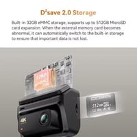 عرض خاص / داش كام دي دي باي DDPAI-Z60 4K GPS أمامي...