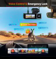 داش كام فانترو VANTRUE N5S أربع قنوات أمامية 2.7K...