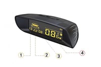 حساسات للشاحنات مع شاشة عرض