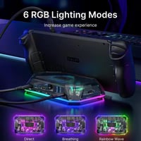 ادابتر ألعاب 8 في 1 JSAUX RGB ‎ متعددة المنافذ